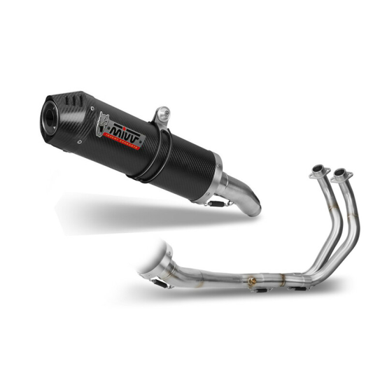 Ligne complète MIVV OVAL carbone complet Yamaha MT-07 2014-2017