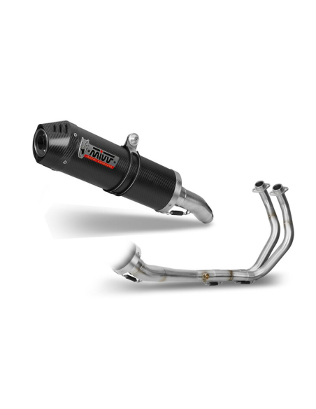 Ligne complète MIVV OVAL carbone complet Yamaha MT-07 2014-2017