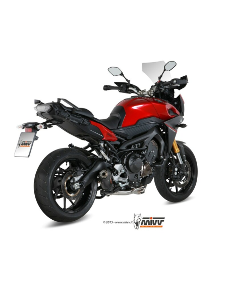 Ligne complète MIVV OVAL carbone complet Yamaha MT-09 Tracer 2015-2016