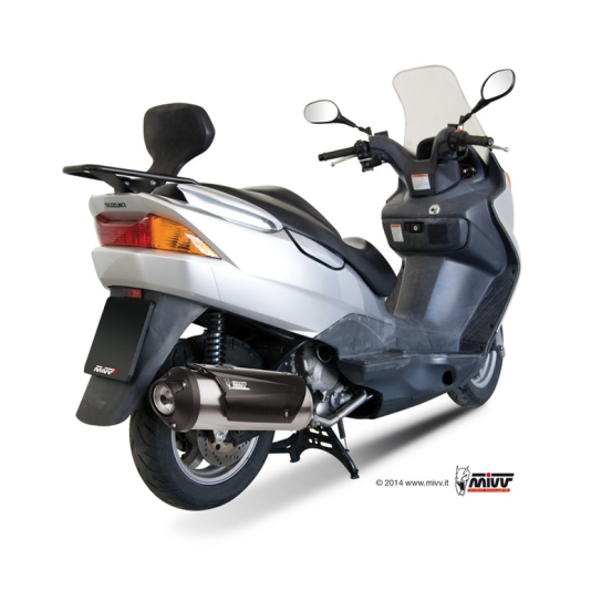 Ligne complète MIVV Urban inox Suzuki Burgman 125 2002-2006