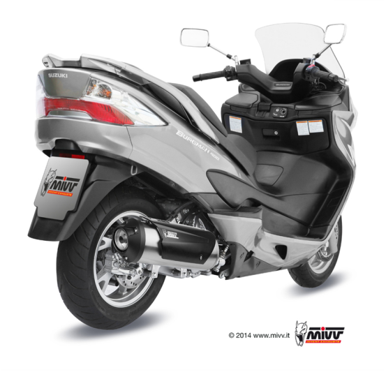 Ligne complète MIVV Urban catalysée inox Suzuki Burgman 400 2006-2014
