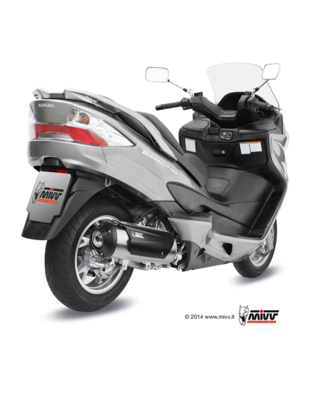Ligne complète MIVV Urban catalysée inox Suzuki Burgman 400 2006-2014
