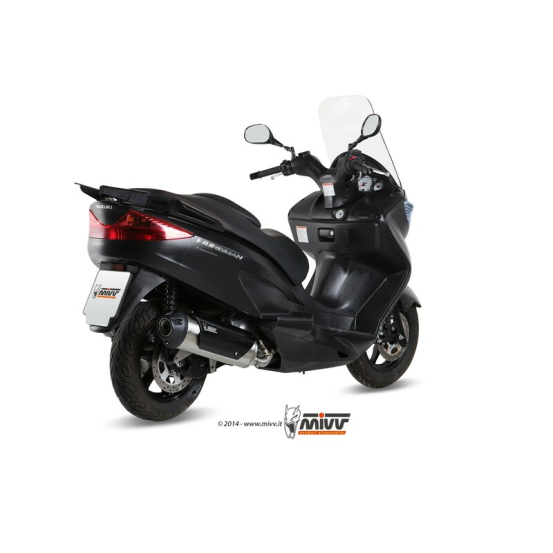 Ligne complète MIVV Urban catalysée inox Suzuki Bugman 125 2007-2015