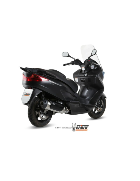 Ligne complète MIVV Urban catalysée inox Suzuki Bugman 125 2007-2015