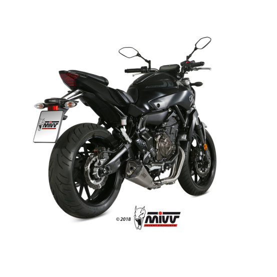 Ligne complète d'échappement MIVV Delta Race - Yamaha MT-07 2014-2021