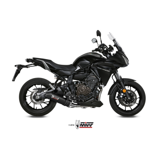Ligne MIVV Oval Carbone Yamaha 700 MT-07 Tracer 2016-2019