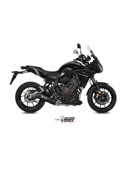 Ligne MIVV Oval Carbone Yamaha 700 MT-07 Tracer 2016-2019