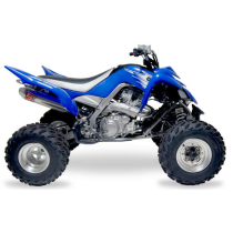 Ligne complète YOSHIMURA RS2 Inox/Silencieux Inox YAMAHA 700 YFM R 2006-2014
