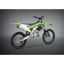 Ligne complète YOSHIMURA RS4 Inox/Carbone Kawasaki 250 KXF 2017-2018