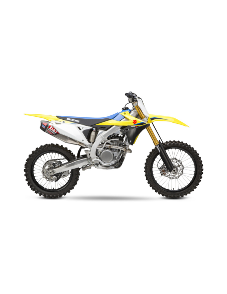 Ligne complète YOSHIMURA RS12 Inox/Carbone Suzuki RM-Z250