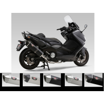 Ligne complète YOSHIMURA Hepta Force Metal Magic/Carbone Yamaha T-Max 530 2012-2016