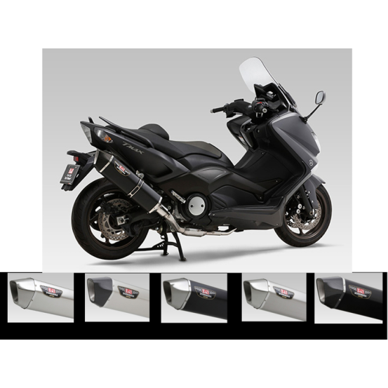 Ligne complète YOSHIMURA Hepta Force Metal Magic/Carbone Yamaha T-Max 530 2012-2016