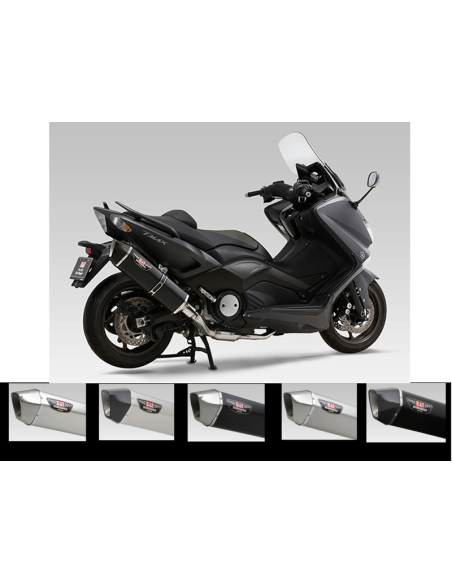 Ligne complète YOSHIMURA Hepta Force Metal Magic/Carbone Yamaha T-Max 530 2012-2016