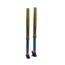Fourche inversée Factory BUD Racing Gas-Gas 85 MC complète avec tés Rouge