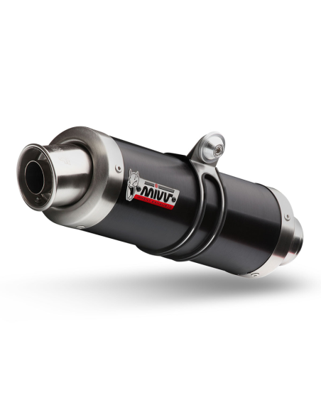Silencieux d'échappement MIVV GP inox noir - inox - Kawasaki Z 1000 SX