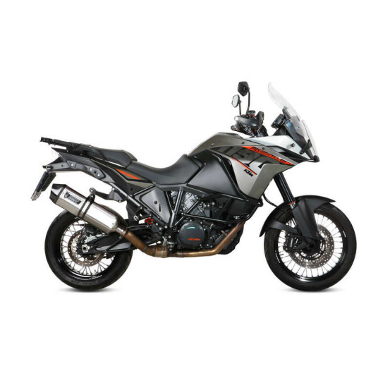 Silencieux MIVV Speed Edge inox embout carbone KTM 1050/1190/1290 ADVENTURE 2013-2016