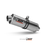 Silencieux MIVV Oval inox Suzuki GSF 650 BANDIT 2007-2016
