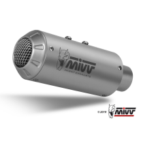 Silencieux d'échappement MIVV MK3 inox brossé - inox - Yamaha R1 2015-