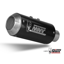 Silencieux d'échappement MIVV MK3 carbone - inox - Yamaha R1