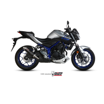 Silencieux MIVV GP Inox Noir Carbone Yamaha 320 MT-03 2016-2017