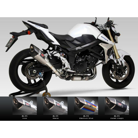 Silencieux YOSHIMURA R11 Titane Bleu Suzuki 750 GSR 2011-2014