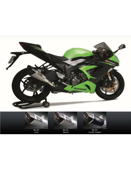 Silencieux YOSHIMURA R11 Metal Magic Kawasaki 636 ZX R 2013-2014