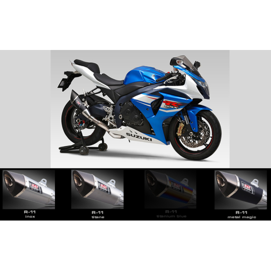 Silencieux YOSHIMURA R11 Inox Suzuki GSRX-R1000