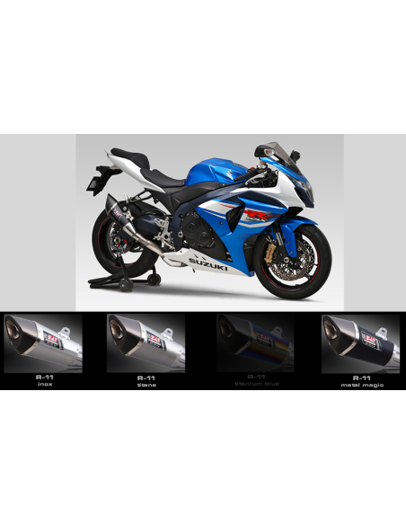 Silencieux YOSHIMURA R11 Inox Suzuki GSRX-R1000