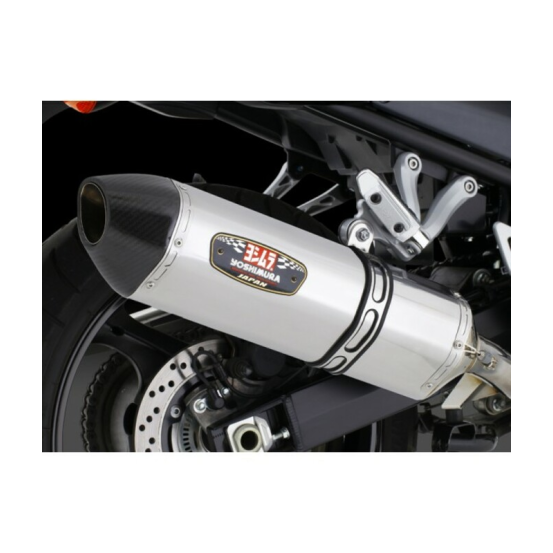 Silencieux YOSHIMURA R77J Inox/Carbone Suzuki GSX650F