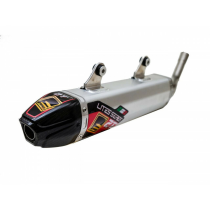 Silencieux d'echappement FRESCO carby alu carbone GAS GAS 125 MC 2021 Husqvarna 125 TC 2019-2021 KTM 125 SX 2019-2021
