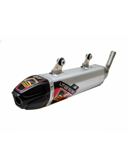 Silencieux d'echappement FRESCO carby alu carbone GAS GAS 125 MC 2021 Husqvarna 125 TC 2019-2021 KTM 125 SX 2019-2021