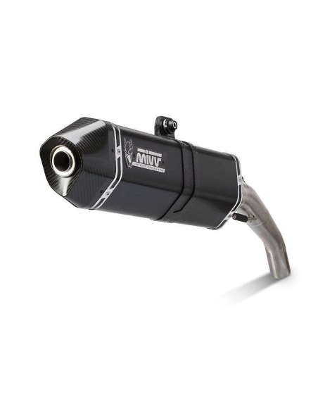 Silencieux MIVV Speed Edge inox noir Honda CRF 1000 L Africa Twin 2016