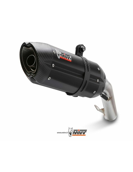 Silencieux MIVV Suono inox noir Suzuki GSX-S 1000 2015-2016