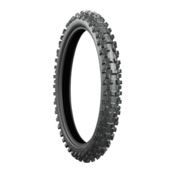 Pneu Avant cross BRIDGESTONE X20 90/100-21 Soft 57M TT