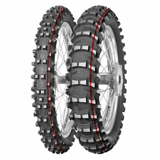 Pneu Arrière Cross MITAS Terra Force-MX 120/80-19 Sable 63M TT Red