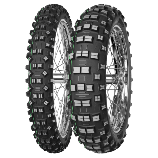 Pneu Avant Enduro MITAS Terra Force-EF 90/90-21 54R TT FIM Super Light Vert