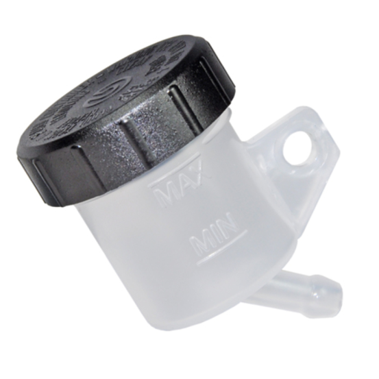 Réservoir de maître-cylindre BREMBO 45ml - Sortie 90° - Transparent