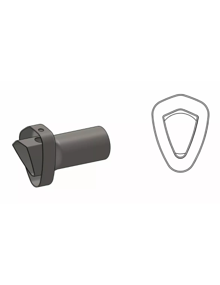 Chicane pour silencieux SPARK Konix EVO / Force EVO - DB Killer
