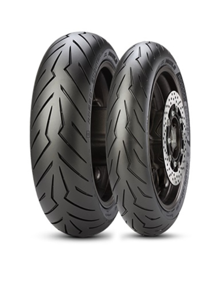 Pneu Arrière Scooter PIRELLI Diablo Rosso Scooter 120/70R17 58H TL