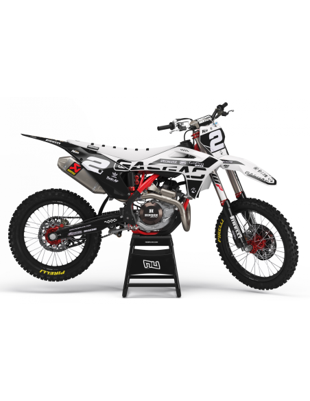 Kit Déco Rider Unik Gas Gas MELCWHITE 250 MCF 2024