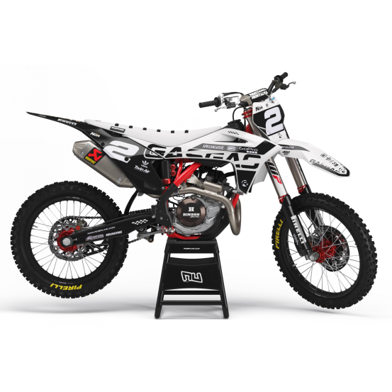 Kit Déco Rider Unik Gas Gas MELCWHITE 450 MCF 2024