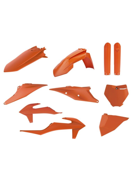 Kit plastiques - Orange - POLISPORT KTM SX SX-F 2019-2022