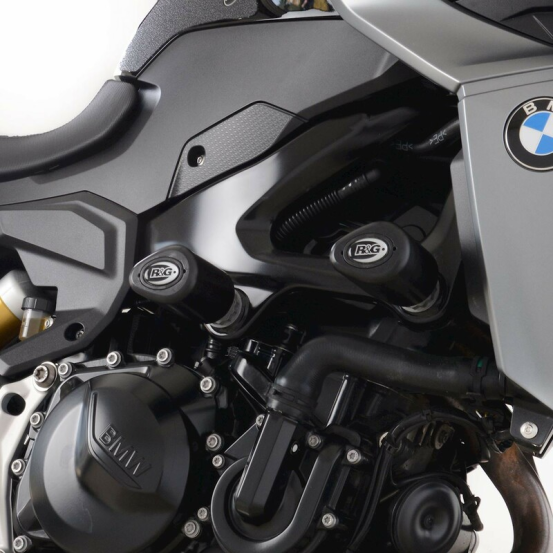Tampons de protection arrière R&G RACING Aéro noir - BMW F900R-XR