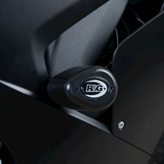 Tampons de protection R&G RACING Aéro noir - HONDA CBR1000R-RR