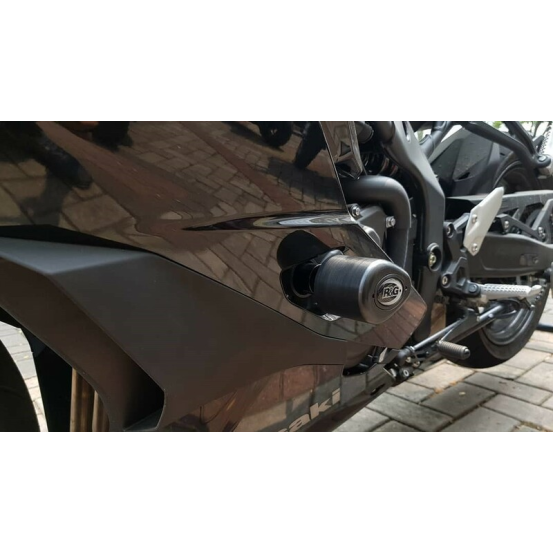 Tampons de protection R&G RACING Aéro noir - KAWASAKI ZX-25R