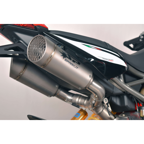 Silencieux échappement titane homologués Grid-O SPARK - DUCATI 950 HYPERMOTARD / SP 2019-
