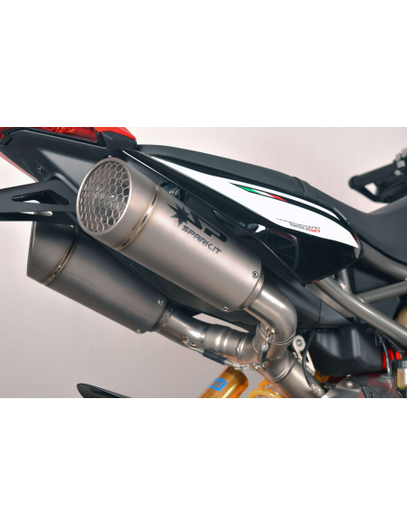 Silencieux échappement titane homologués Grid-O SPARK - DUCATI 950 HYPERMOTARD / SP 2019-