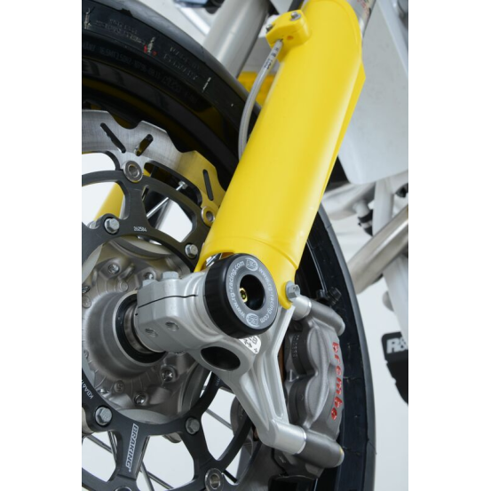 Protections de fourche R&G RACING noir - HUSQVARNA FS450