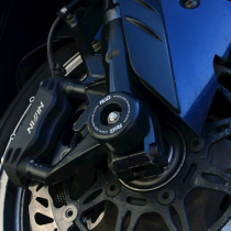 Protections de fourche R&G RACING noir - KAWASAKI