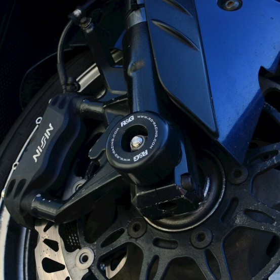 Protections de fourche R&G RACING noir - KAWASAKI
